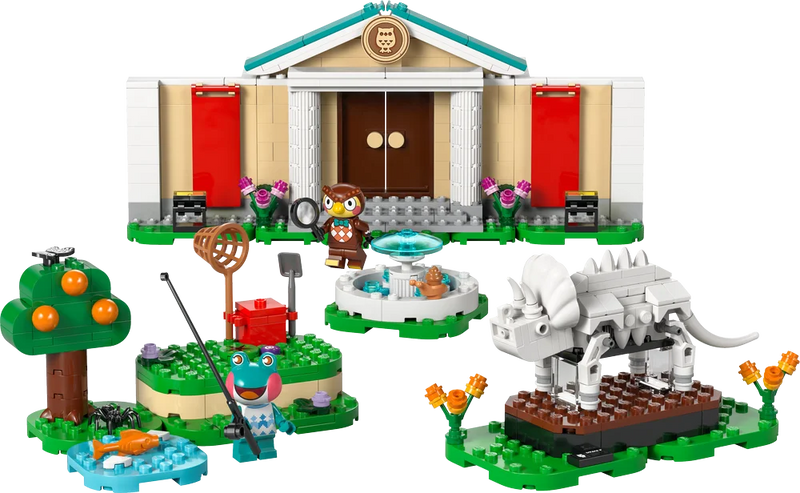 LEGO Animal Crossing 77056 Blathers's Museum Collection-4