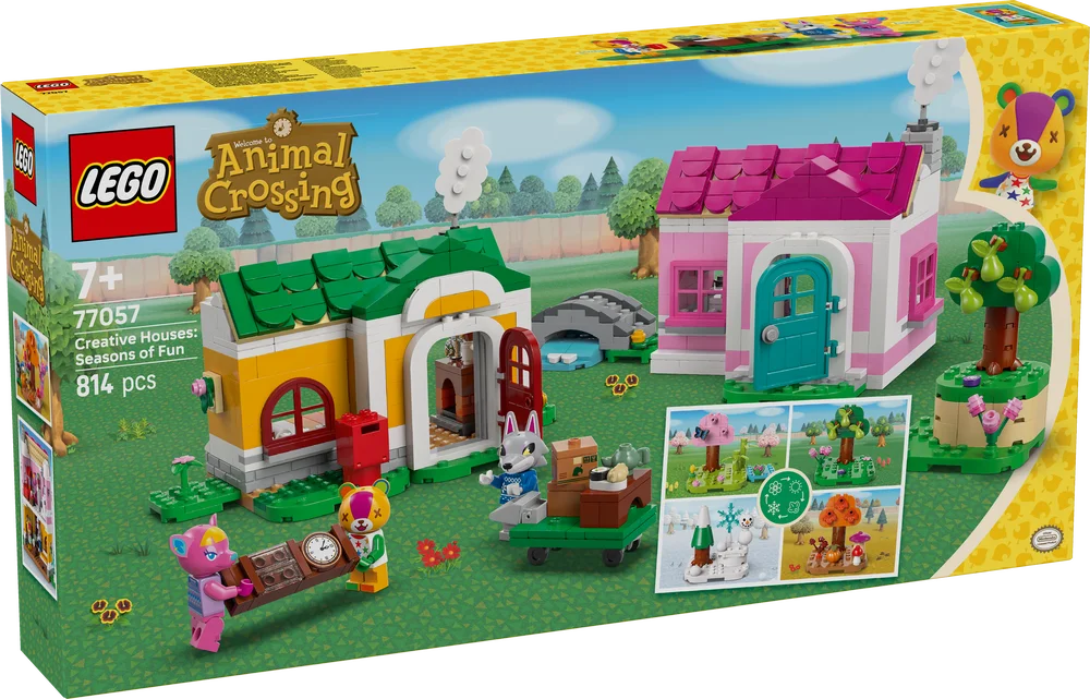 LEGO Animal Crossing 77057 Creative Houses: Seasons of Fun-2