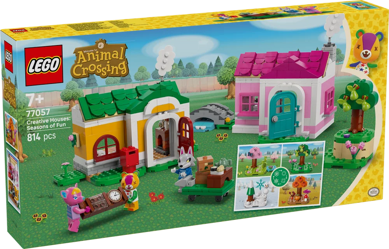 LEGO Animal Crossing 77057 Creative Houses: Seasons of Fun-2