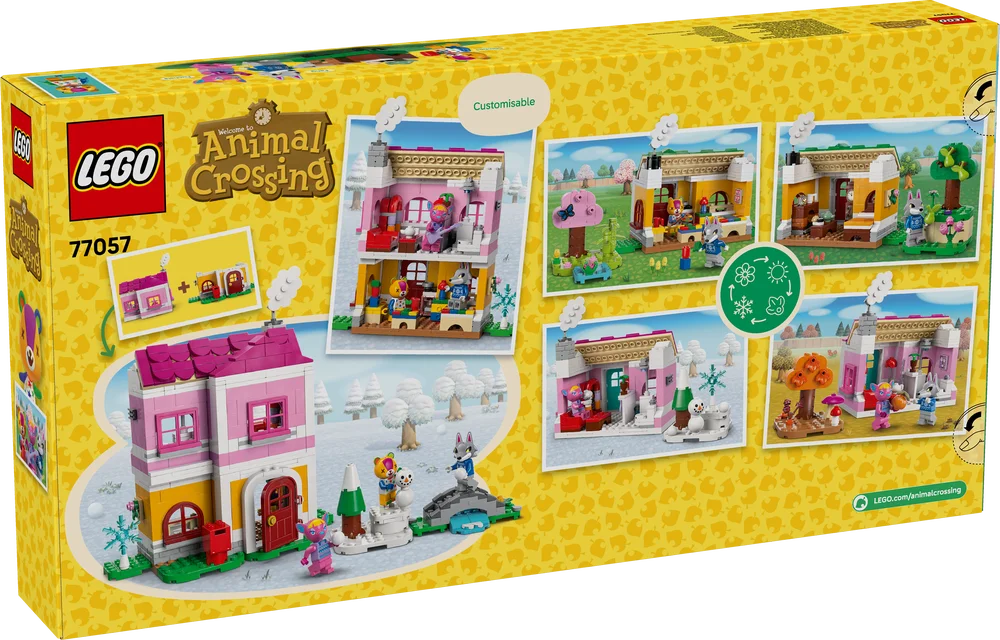 LEGO Animal Crossing 77057 Creative Houses: Seasons of Fun-3
