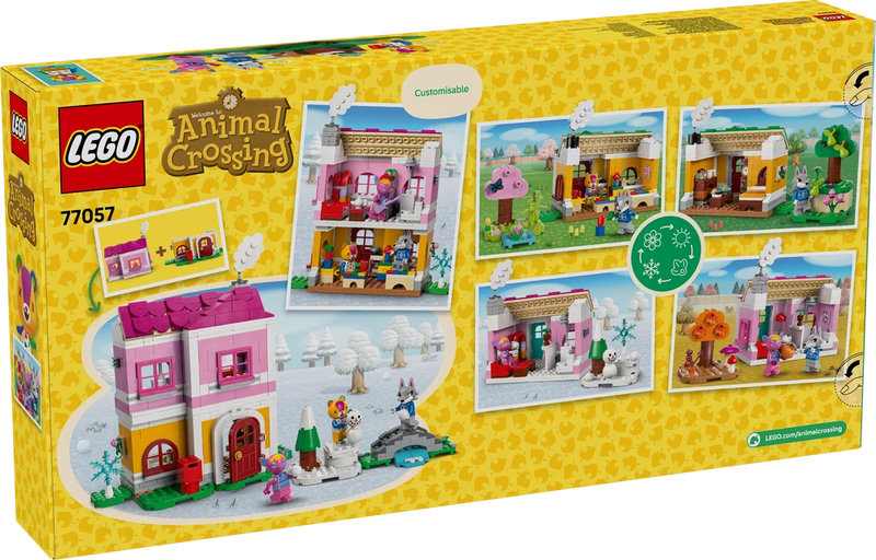 LEGO Animal Crossing 77057 Creative Houses: Seasons of Fun-3