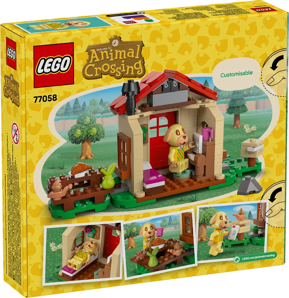 LEGO Animal Crossing 77058 Goldie's Cosy House-3