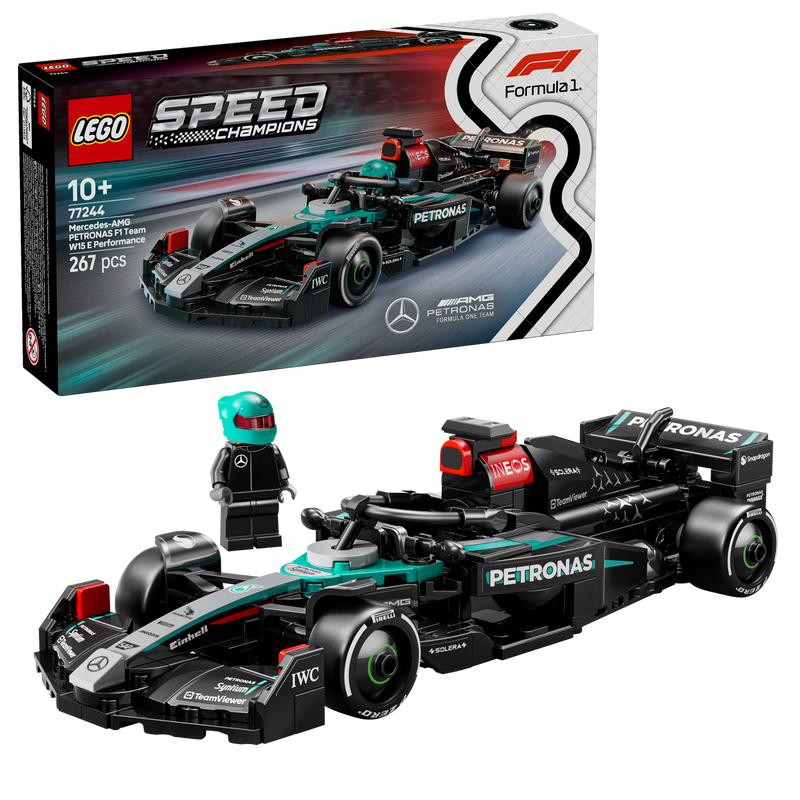 LEGO Speed Champions 77244 Mercedes-AMG F1 W15 Race Car-1