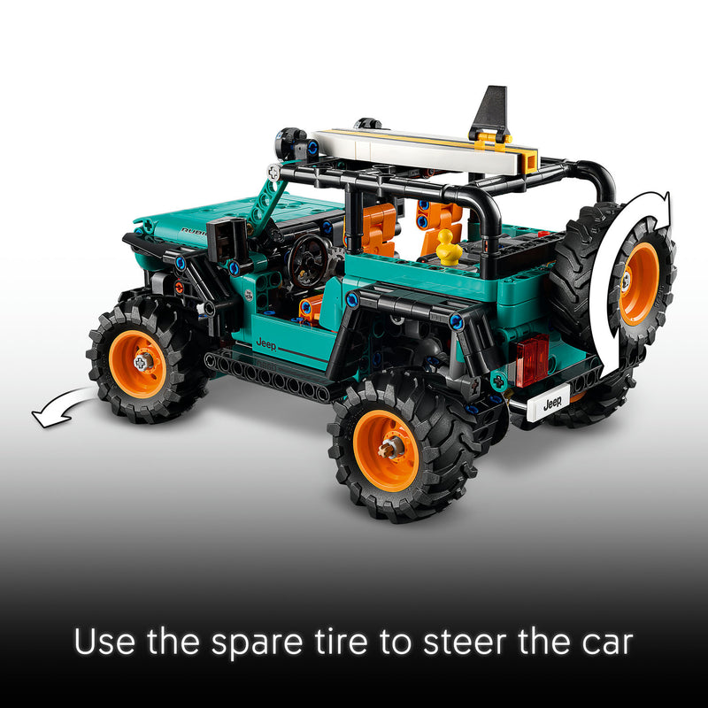 LEGO Technic 42227  Jeep Wrangler Rubicon SUV-5