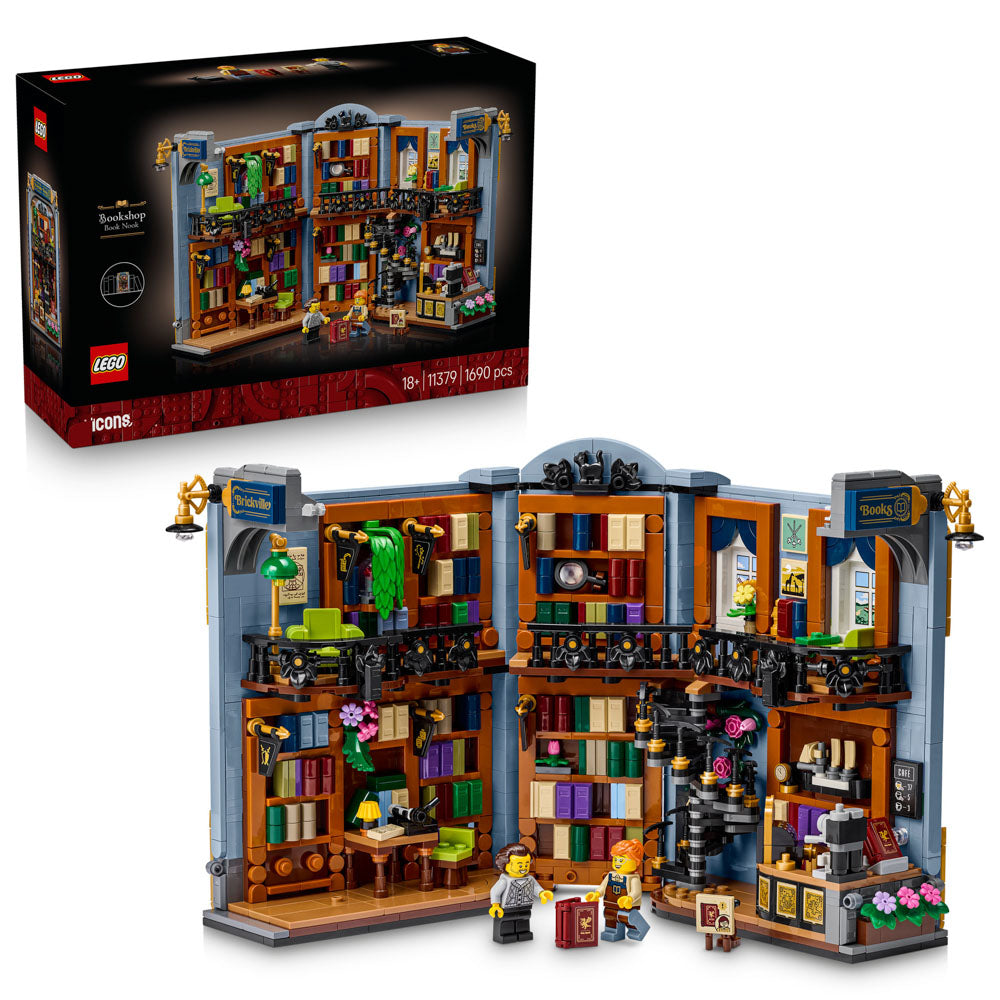 LEGO Icons  11379 Bookstore: Book Nook-1
