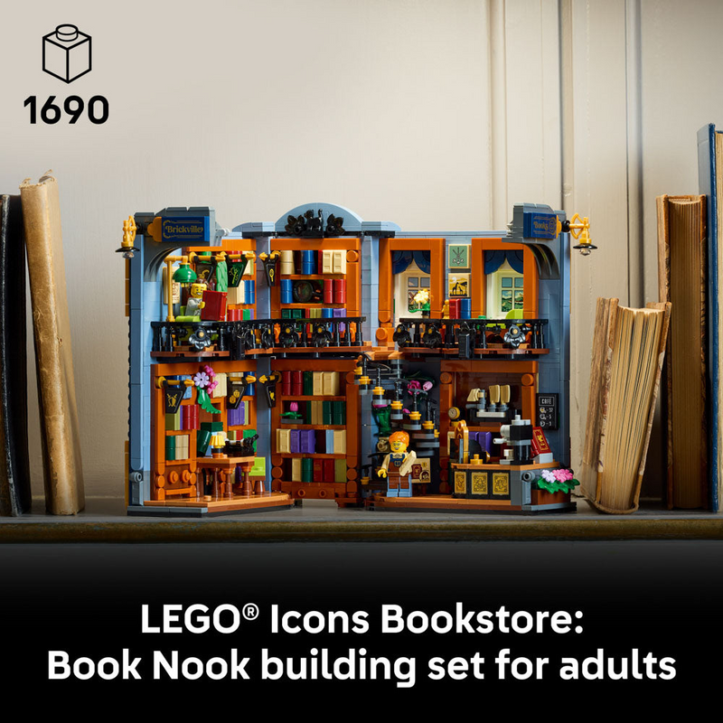 LEGO Icons  11379 Bookstore: Book Nook-6