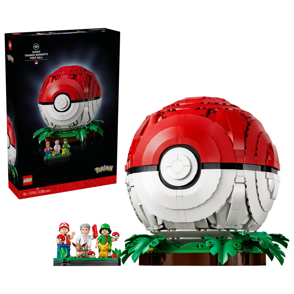 LEGO Pokémon 72154 Iconic Trainer Moments Poké Ball-1