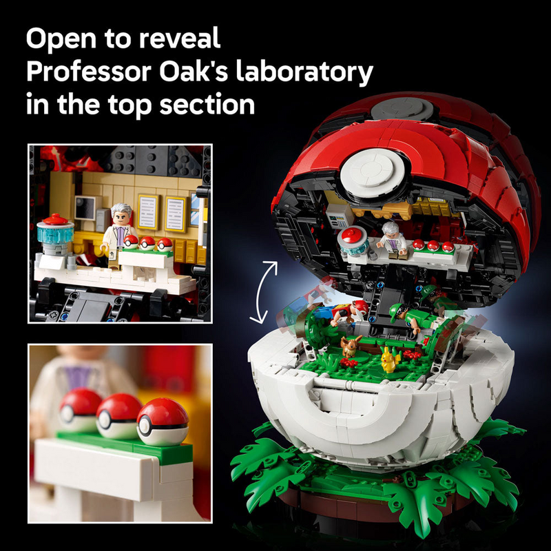 LEGO Pokémon 72154 Iconic Trainer Moments Poké Ball-4