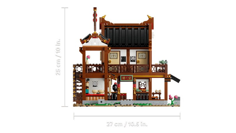 LEGO Chinese Festivals 80121 Ancient Moon-Gazing Inn-4