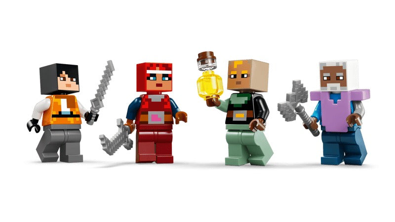 LEGO Minecraft 21591 The Twisted Warden Battle-2