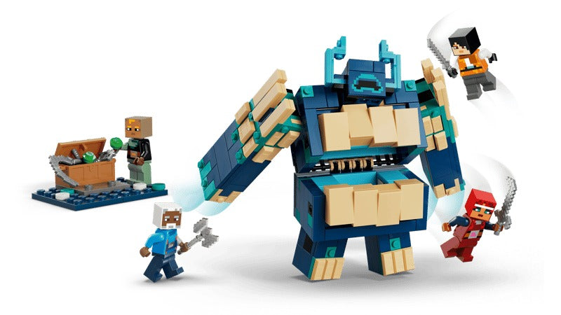 LEGO Minecraft 21591 The Twisted Warden Battle-3