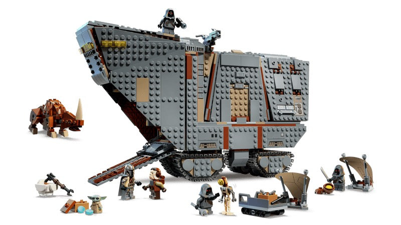 LEGO Star Wars 75453 Offworld Sandcrawle and Mudhorn-5