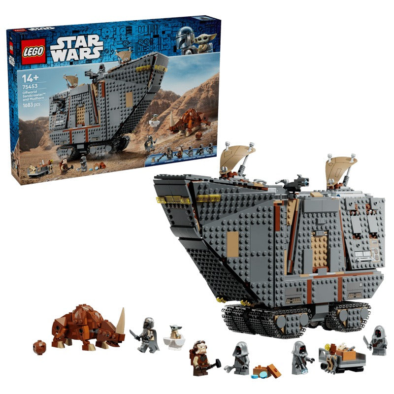 LEGO Star Wars 75453 Offworld Sandcrawle and Mudhorn-1