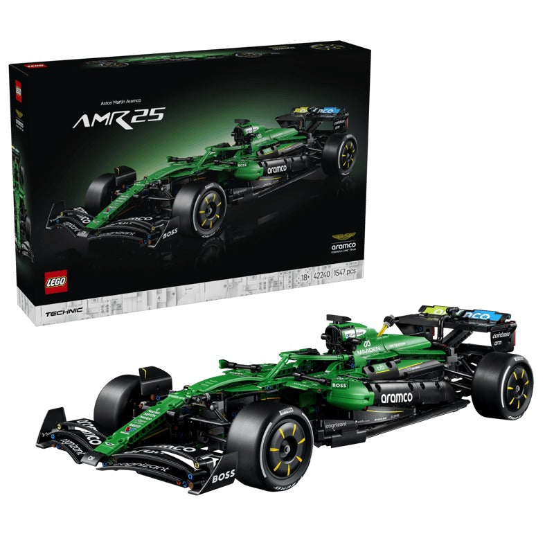 LEGO Technic 42240 Aston Martin Aramco AMR25 F1 Car-1