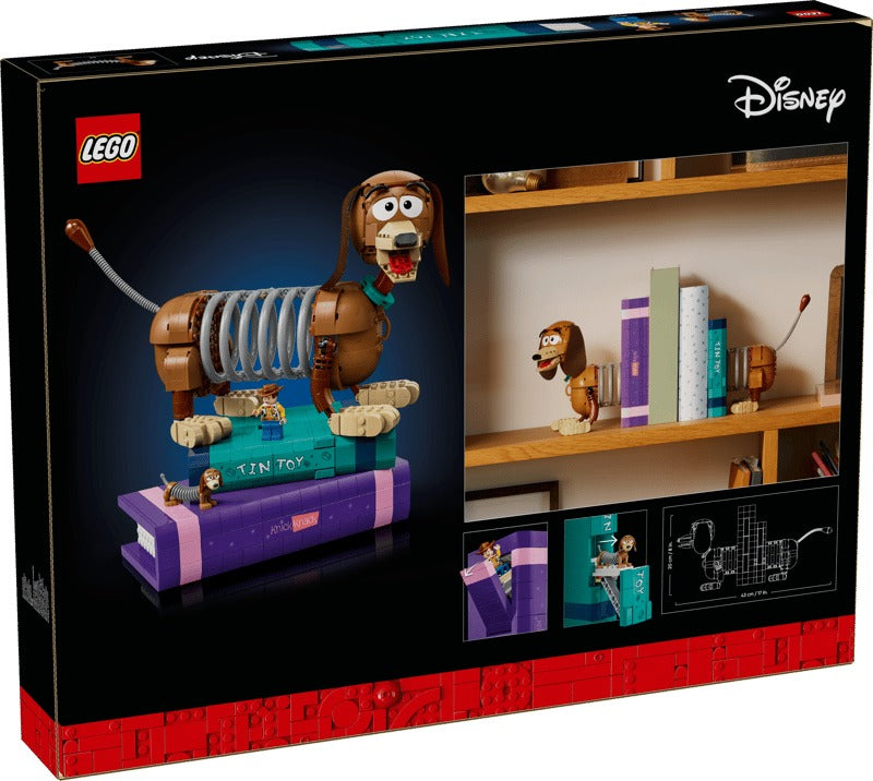 LEGO Disney 43301 Toy Story Slinky Dog Bookends-6