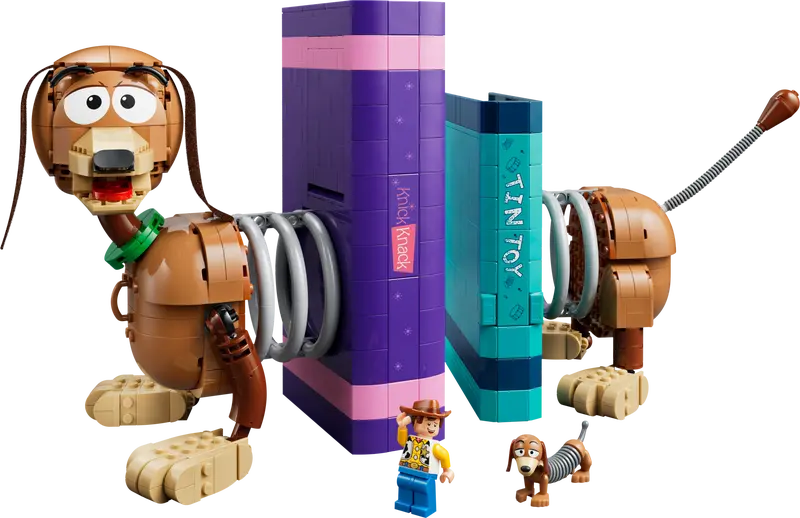 LEGO Disney 43301 Toy Story Slinky Dog Bookends-2