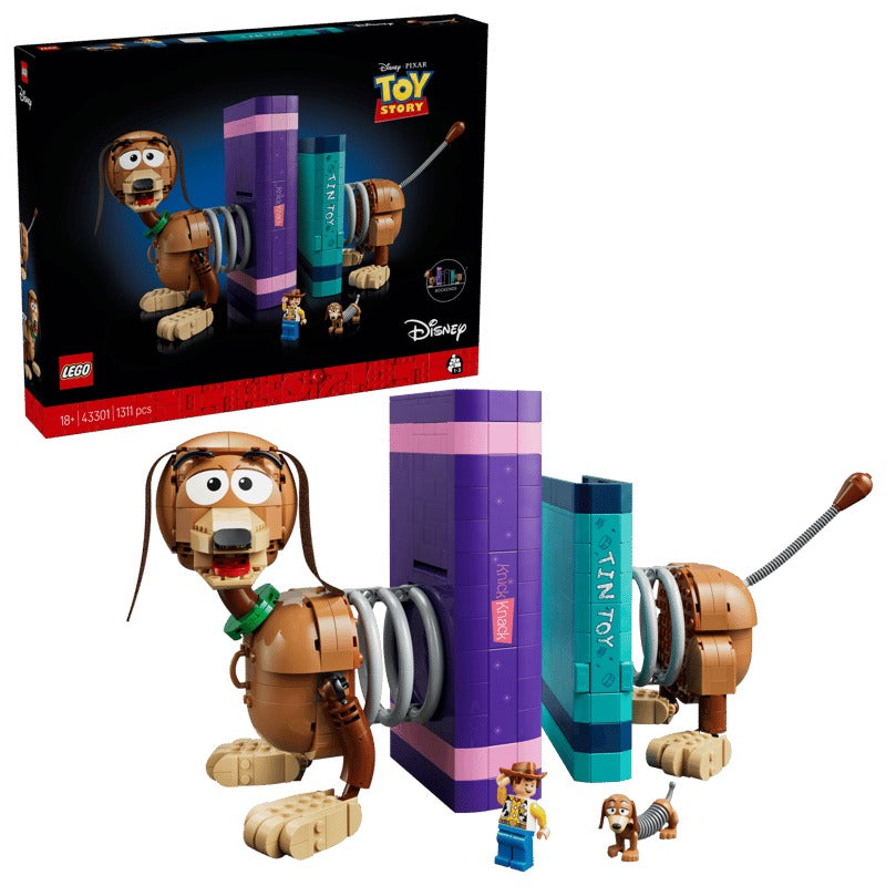 LEGO Disney 43301 Toy Story Slinky Dog Bookends-1