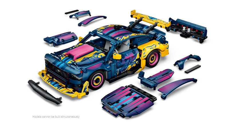 LEGO Technic 42236 Custom Garage Ford Mustang GT Car-5