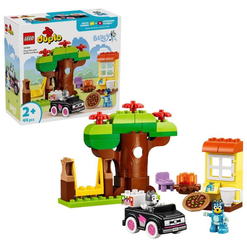 LEGO DUPLO 10469 Pizza Girls with Muffin and Bluey-1