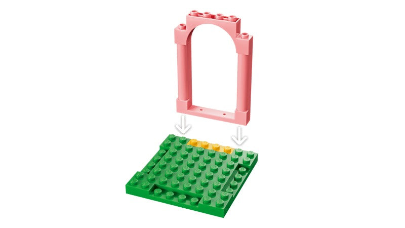 LEGO Gabby's Dollhouse 11214 Fairy Roller Coaster and Tea Party-4
