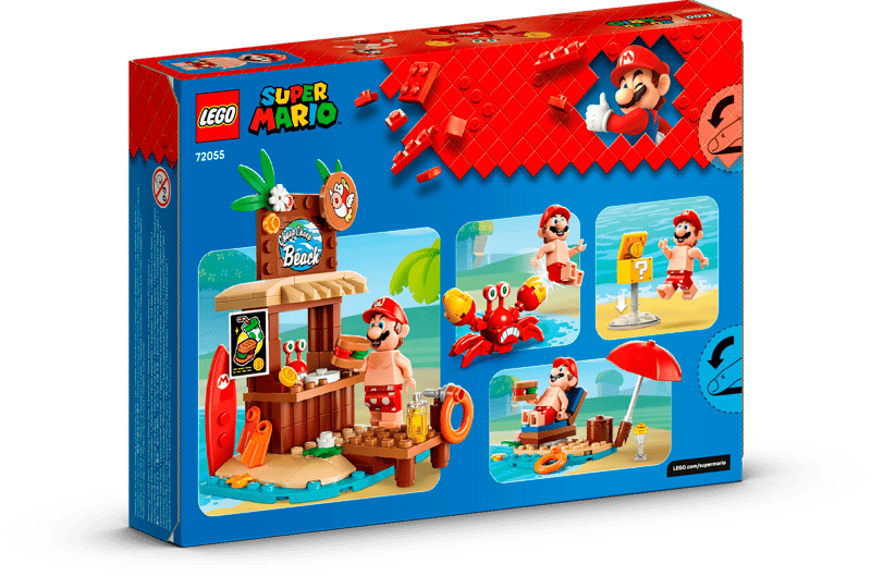LEGO Super Mario 72055 Mario's Beach Adventures-1