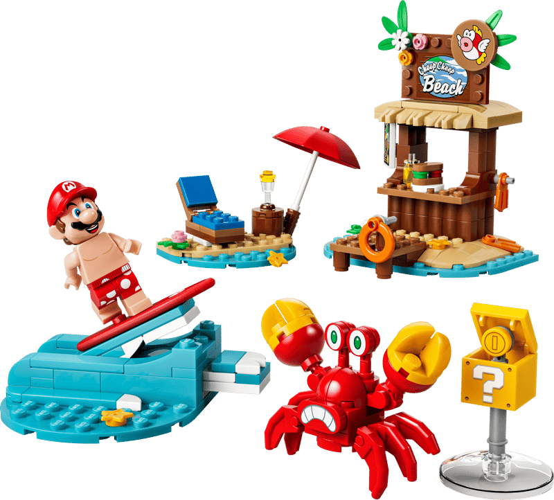 LEGO Super Mario 72055 Mario's Beach Adventures-7