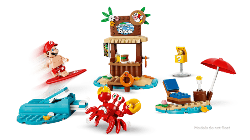 LEGO Super Mario 72055 Mario's Beach Adventures-2