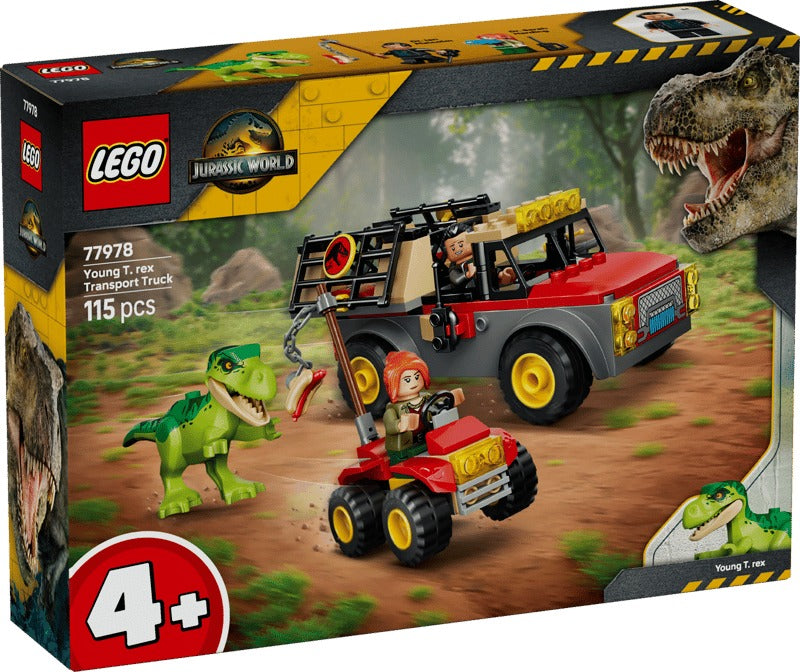 LEGO Jurassic World 77978 Young T. rex Transport Truck-1