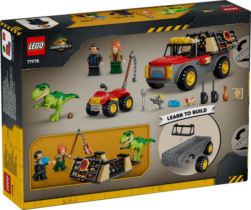 LEGO Jurassic World 77978 Young T. rex Transport Truck-3