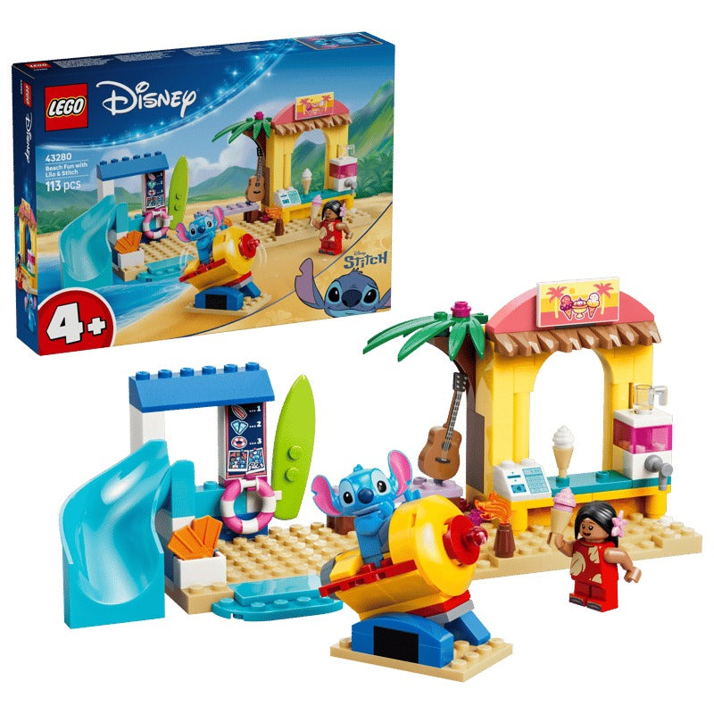 LEGO Disney 43280 Beach Fun with Lilo & Stitch-1