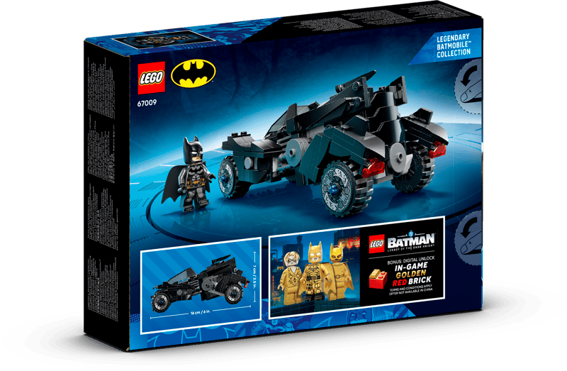 LEGO Super Heroes 67009 Arkham Batman Batmobile-1