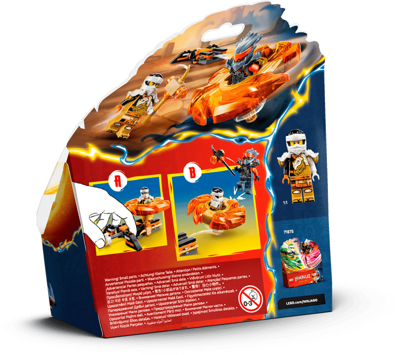LEGO Ninjago Cole vs. Evil Cole Spinner-1