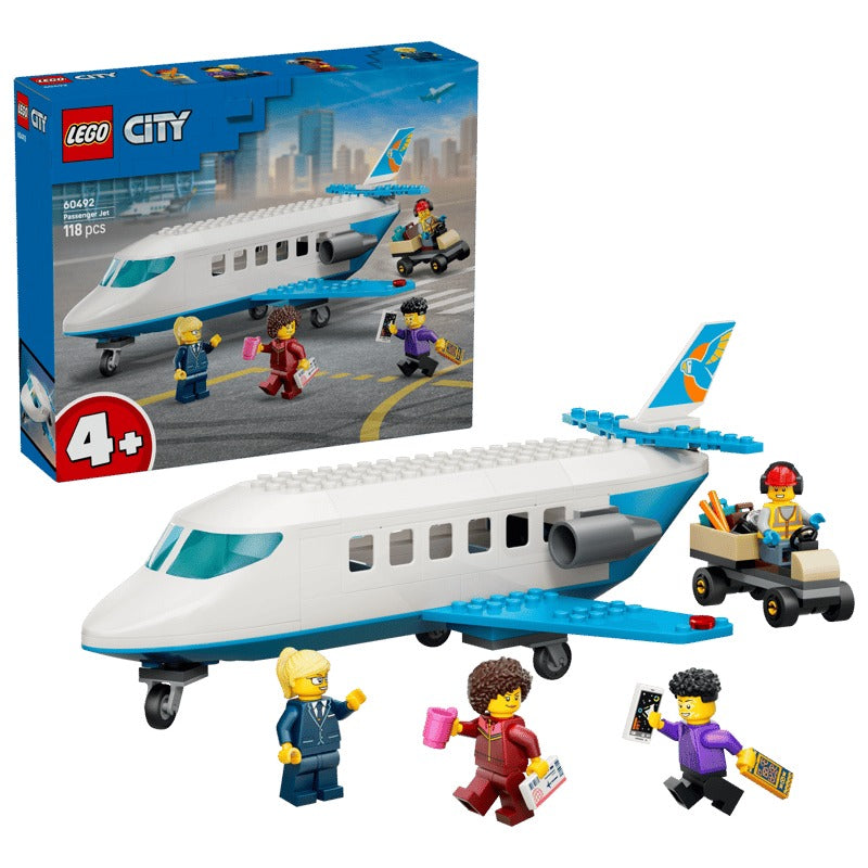 LEGO CITY 60492 Passenger Jet-1