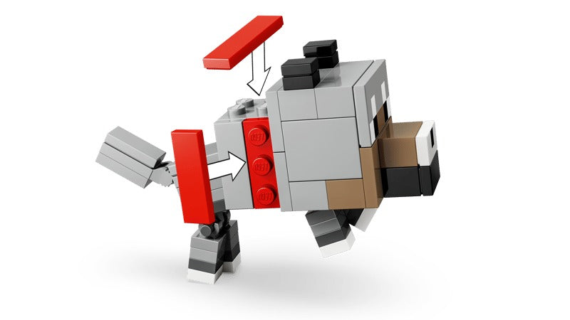 LEGO Minecraft 21592 Chicken Jockey Desert Attack-4