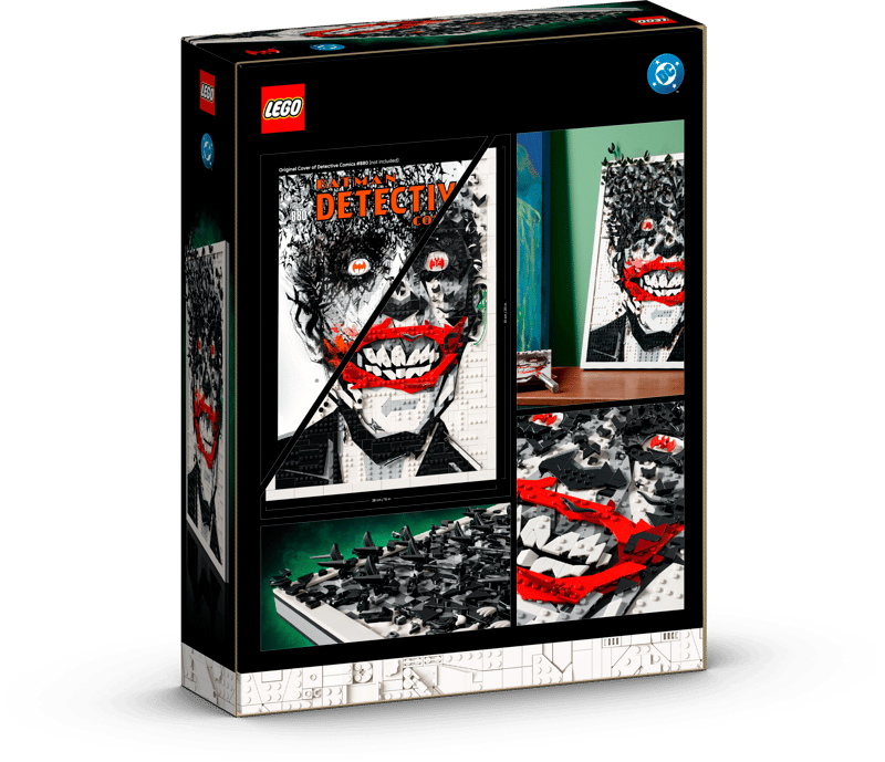 LEGO Super Heroes 67012 The Joker Wall Art Comic Cover-1