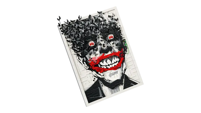 LEGO Super Heroes 67012 The Joker Wall Art Comic Cover-6