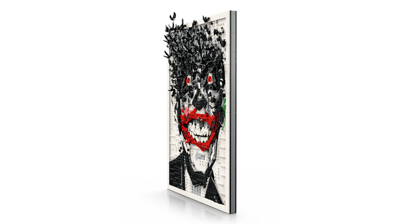 LEGO Super Heroes 67012 The Joker Wall Art Comic Cover-5