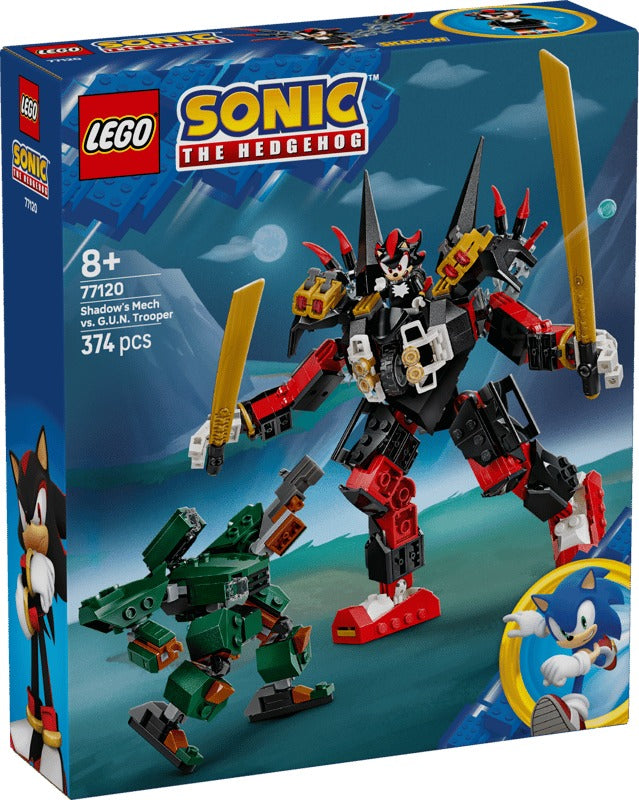 LEGO Sonic 77120 Shadow's Mech vs. G.U.N. Trooper-1