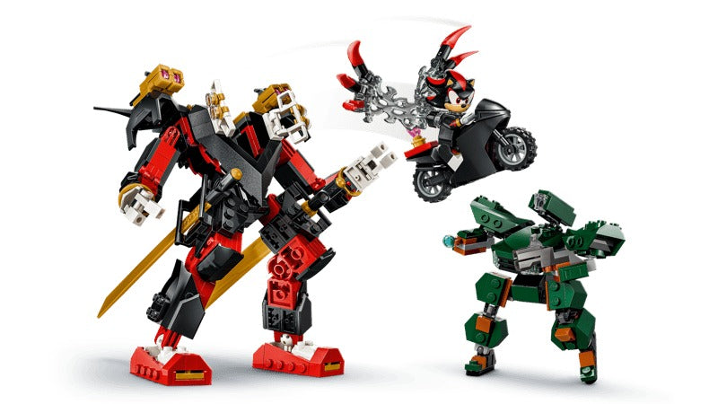 LEGO Sonic 77120 Shadow's Mech vs. G.U.N. Trooper-6