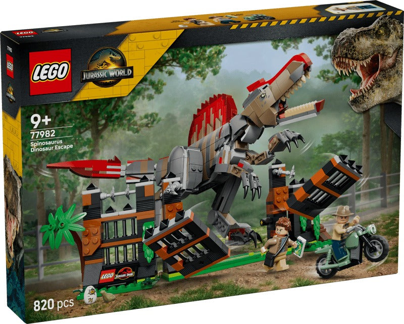 LEGO Jurassic World 77982 Spinosaurus Dinosaur Escape