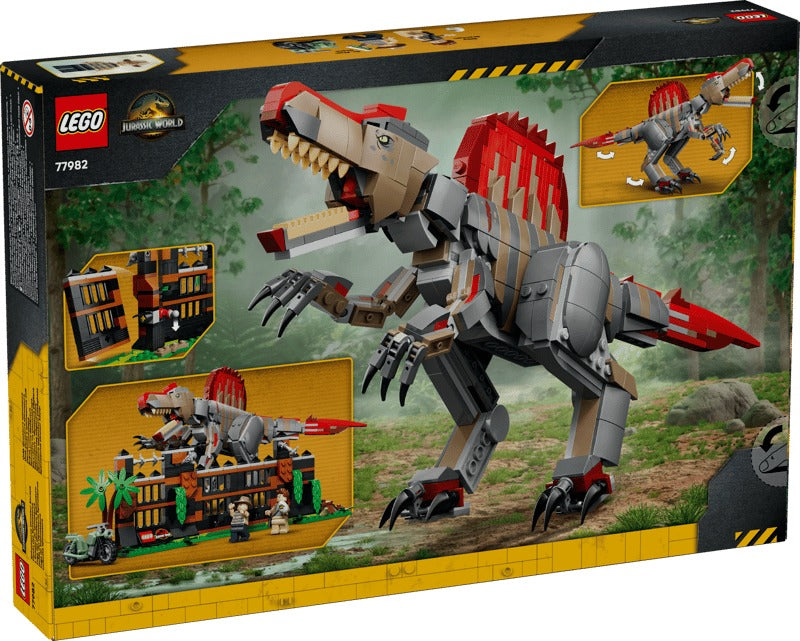 LEGO Jurassic World 77982 Spinosaurus Dinosaur Escape-3