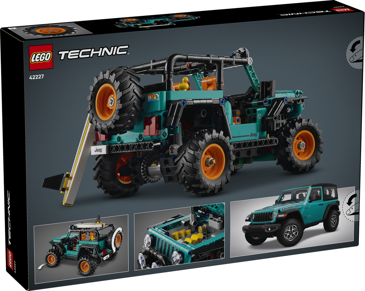 LEGO Technic 42227  Jeep Wrangler Rubicon SUV-3