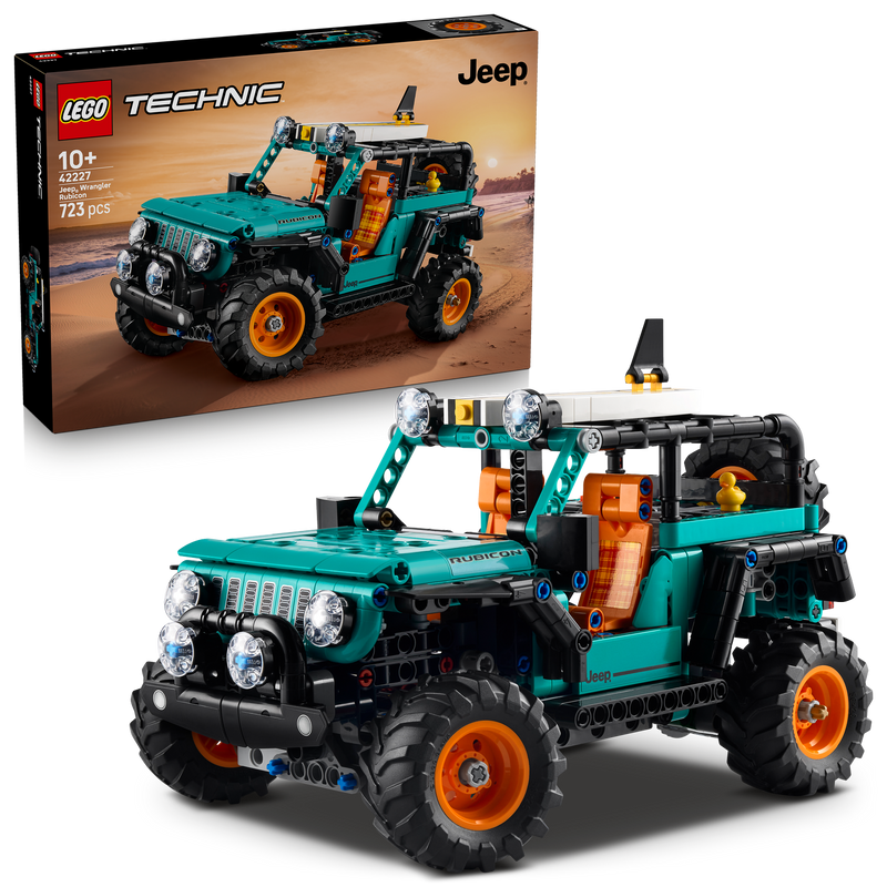 LEGO Technic 42227  Jeep Wrangler Rubicon SUV-1