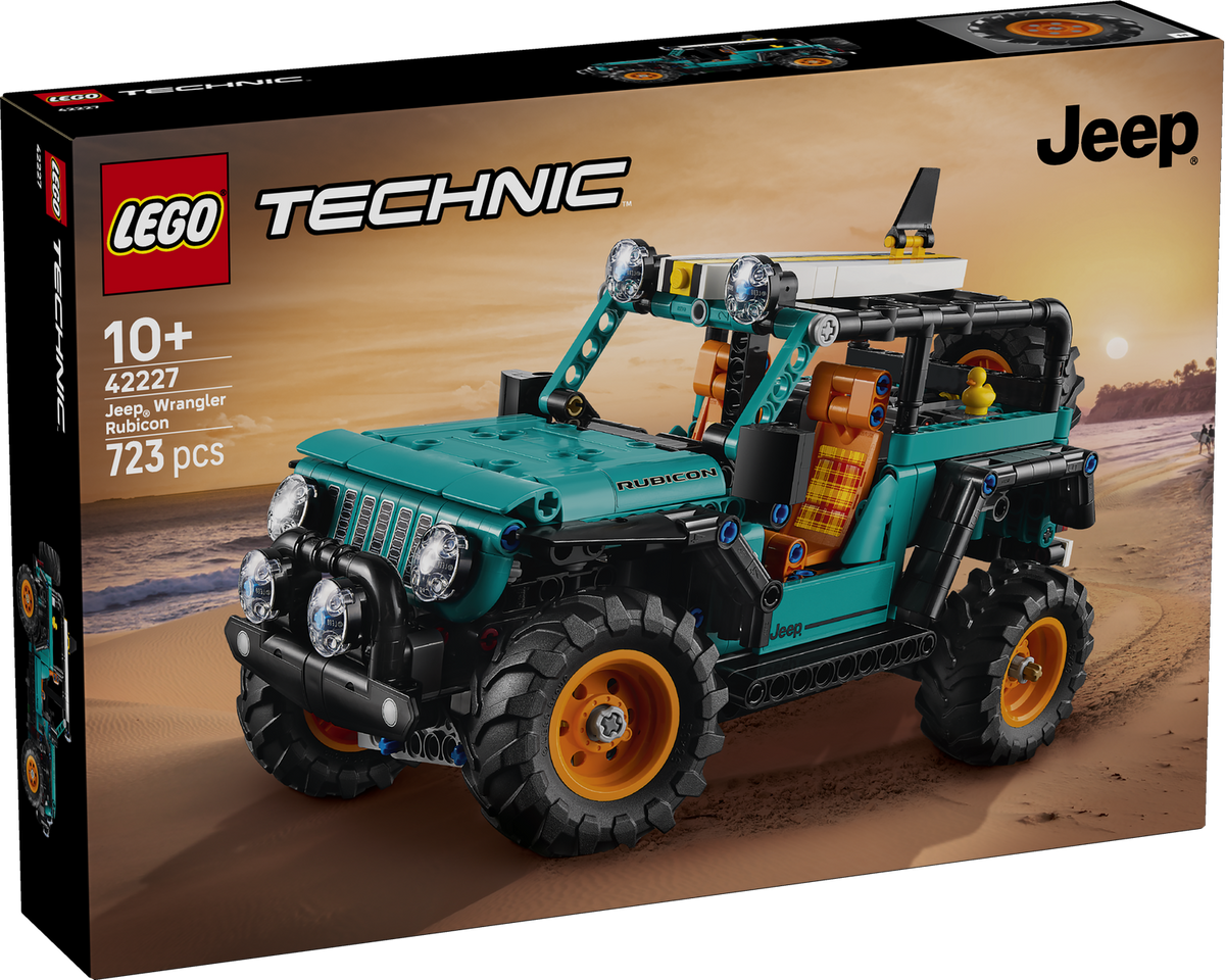 LEGO Technic 42227  Jeep Wrangler Rubicon SUV-2