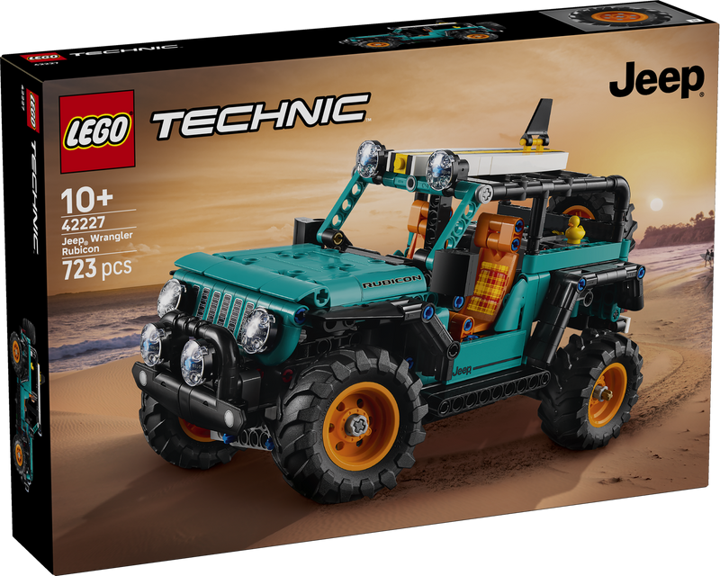 LEGO Technic 42227  Jeep Wrangler Rubicon SUV-2